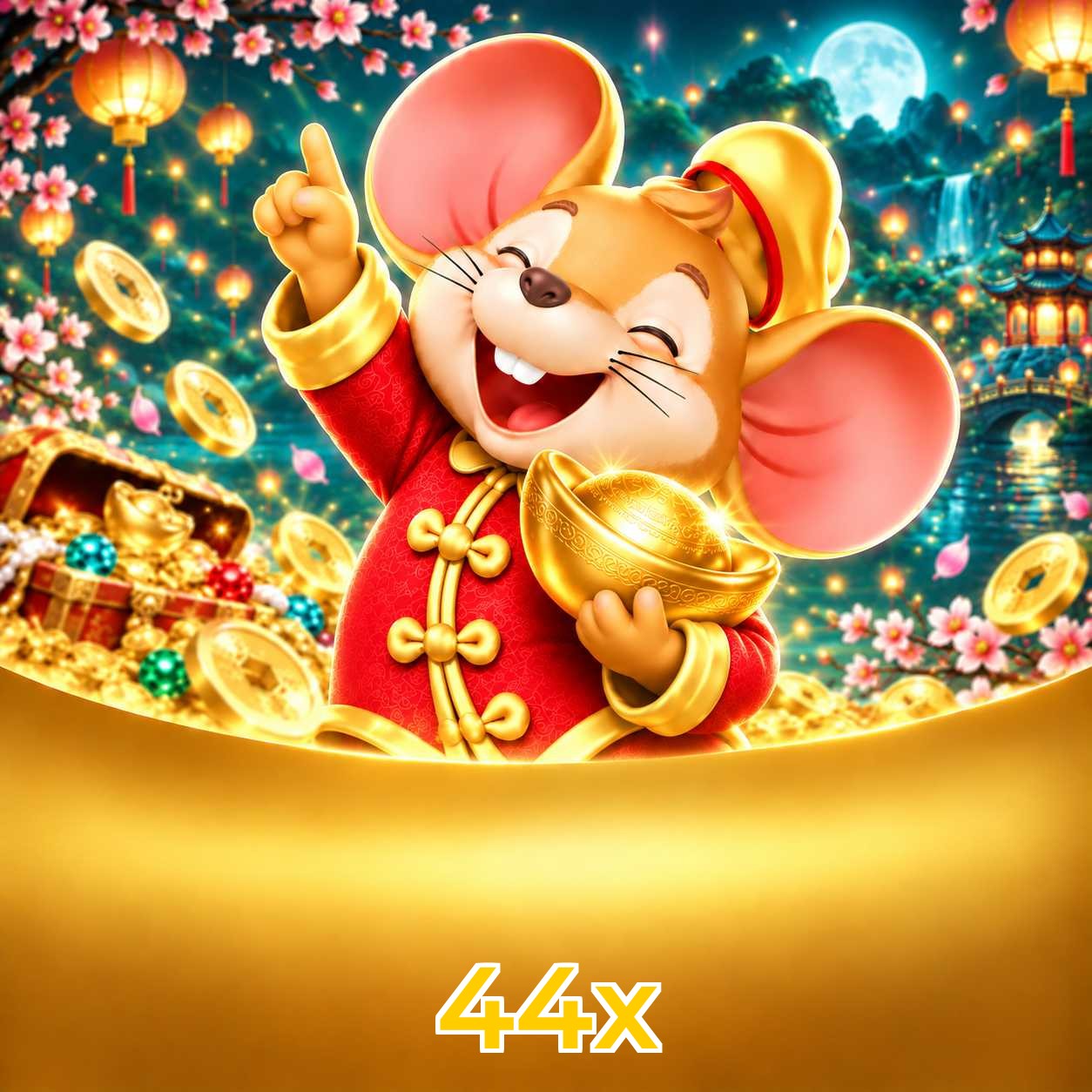 PIX instantâneo 44x - Depósito e saque rápido 24 horas